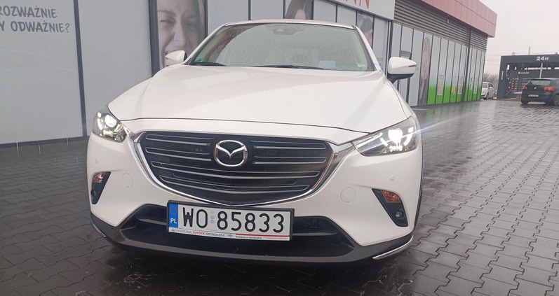 Mazda CX-3 cena 71900 przebieg: 37000, rok produkcji 2018 z Ostrołęka małe 596